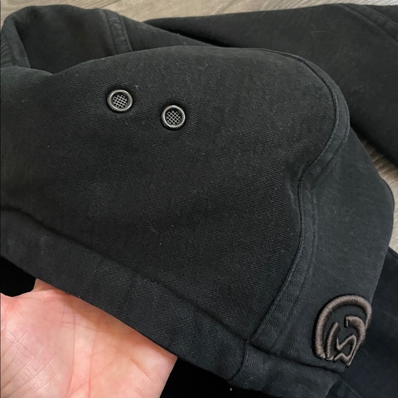 Lululemon black red Zip up hoodie jacket size small - Picture 7 of 15